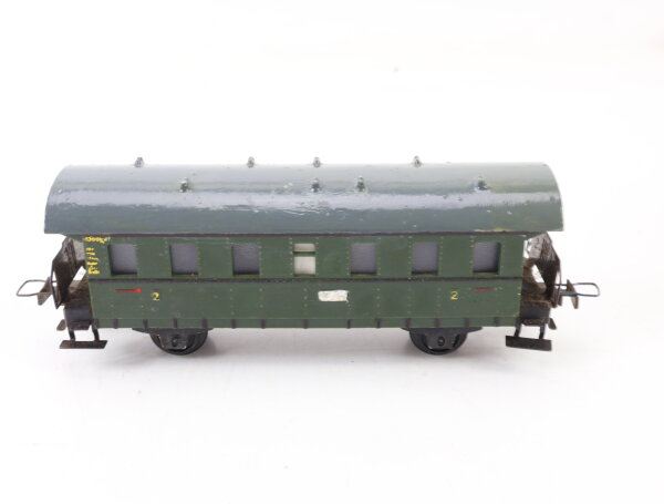 Trix Express H0 6670 Personenwagen Donnerbüchse 2. Klasse 83694 Wt grün