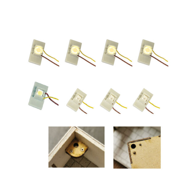 Viessmann 6002 Beleuchtungs-Set für Kibri Kubushäuser