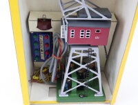 Märklin H0 7051 elektrischer Kran Drehkran mit Hebemagnet u. Stellpult