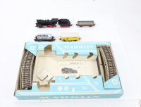 Märklin H0 3203 Zugset 4-tlg. Güterzug mit Dampflok u. M-Gleis-Oval / Prüfsiegel