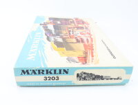 Märklin H0 3203 Zugset 4-tlg. Güterzug mit Dampflok u. M-Gleis-Oval / Prüfsiegel