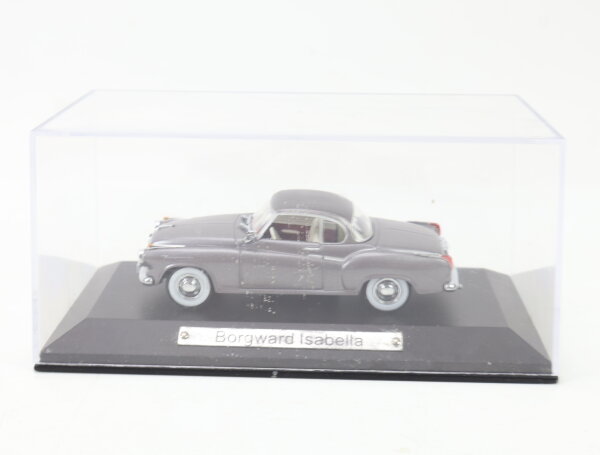 Atlas Modellauto PKW Borgward Isabella Coupe im Display 1:43