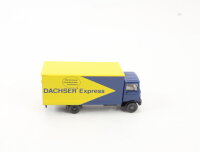 Wiking H0 434/5 Modellauto Koffer LKW MB 809 Dachser...