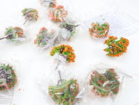 De Agostini N 020 Bepflanzung 16x Baum Laubbaum in Blüte / Höhe  ca. 60 mm