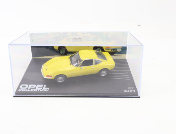 Opel Collection Modellauto Opel GT gelb 1968-1973 / 1:43