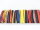 Zubehör Schrumpfschlauch-Set rot gelb blau schwarz 160-teilig / 100 mm