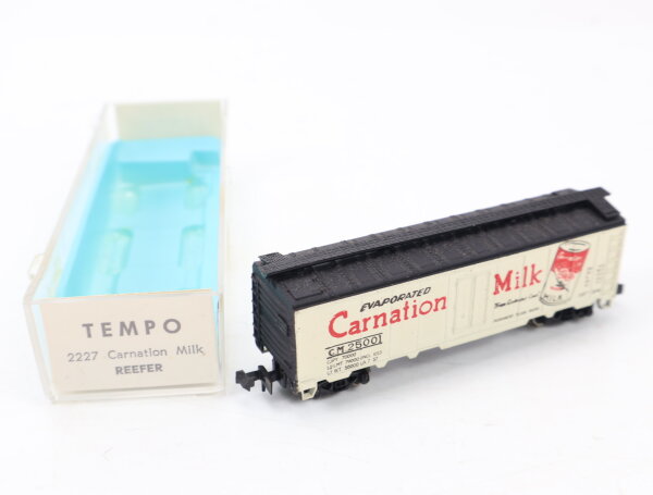 Tempo N 2227 US Güterwagen "Carnation Milk" C.M.25001 / OVP