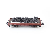 Minitrix N Güterwagen Niederbordwagen mit...