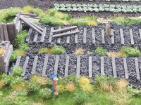 Juweela 28225 H0 Alte Holz Bahnschwellen  20g ( ca. 80 Stück) 1:87