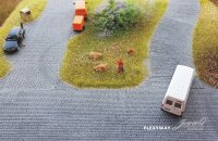 Juweela 28272 H0 FLEXYWAY Pflasterstraße Altstadt Ergänzung 2x 1:87