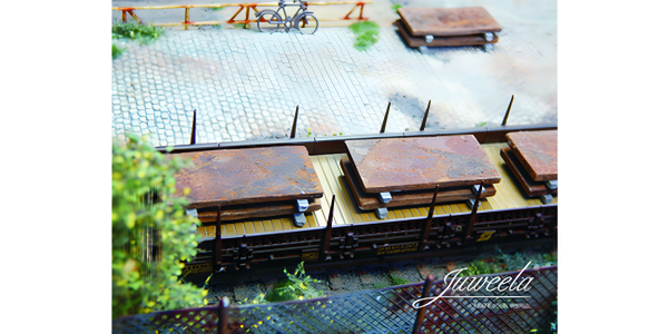 Juweela 28301 H0 Brammen rostig Ladegut (10 Stück) 1:87