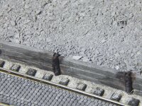 Juweela H0 28383 Schüttbahnsteig Holzschwellen (30...