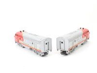 Märklin H0 3060 4060 US Diesellok 2-tlg. A+B-Unit Typ F7 337 Santa Fe / Guss