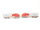 Märklin H0 3060 4060 US Diesellok 2-tlg. A+B-Unit Typ F7 337 Santa Fe / Guss