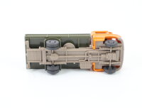 Wiking H0 641/1W Modellauto LKW MB L 408 Pritsche gelborange olivgrau ~ 1:87
