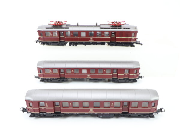 Roco H0 14148A Elektro-Triebwagenzug 3-tlg. rot BR 485/885 DB / AC NEM
