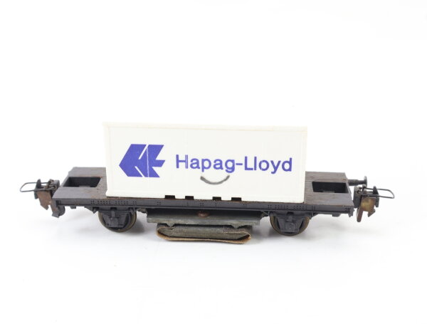 Trix Express H0 Güterwagen Schienenreinigungswagen hier als Containerwagen