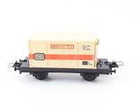 Fleischmann H0 Güterwagen Flachwagen mit Container "Fleischmann" DB