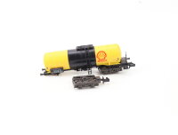 Fleischmann N 8481 Güterwagen Kesselwagen "Shell" DB OVP