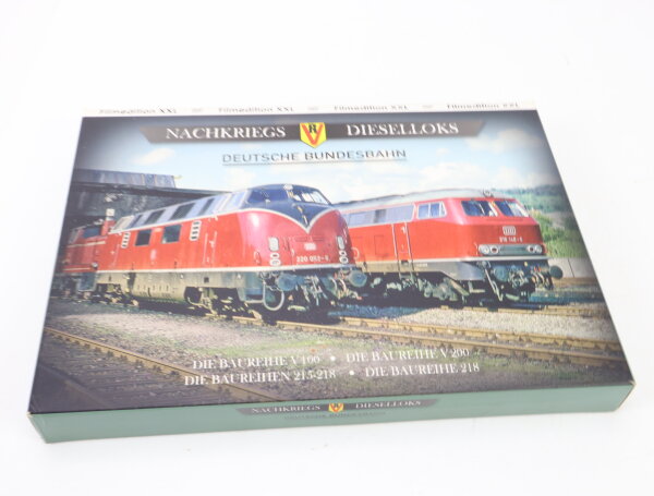 Filmedition XXL 5104 DVD-Set Nachkriegs-Dieselloks 4 DVDs