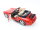 Bburago Modellauto PKW Porsche 1993 Carrera 911 Cabrio rot 1:18