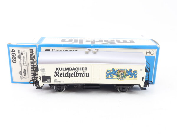 Märklin H0 4669 Güterwagen Kühlwagen "Kulmbacher Reichelbräu" 082 0 756-3 DB