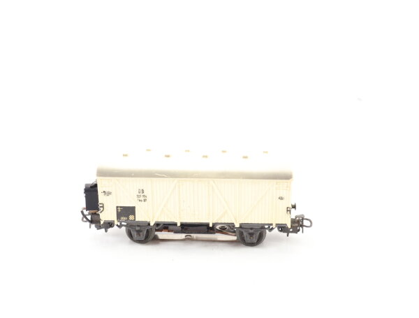 Märklin H0 4508/307 gedeckter Güterwagen Kühlwagen 327 154 DB / Schlusslicht