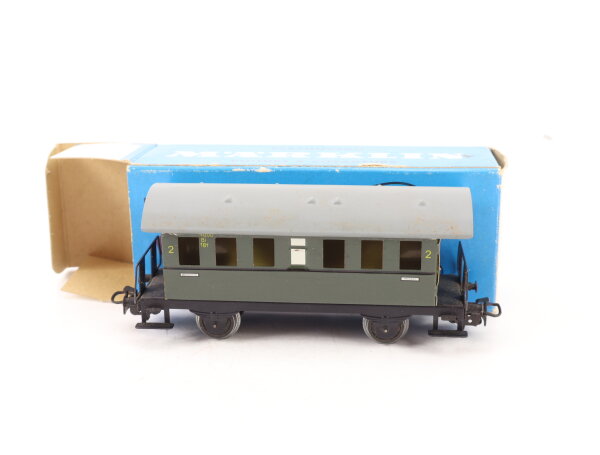Märklin H0 4000 Personenwagen Donnerbüchse Bi 2. Klasse grün / Blech