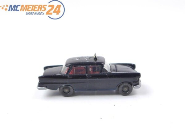 Wiking H0 Modellauto 347/2 PKW Taxi Opel Kapitän P2 schwarz/gelb 1:87 E488A