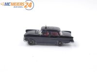 Wiking H0 Modellauto 347/2 PKW Taxi Opel Kapitän P2 schwarz/gelb 1:87 E488A