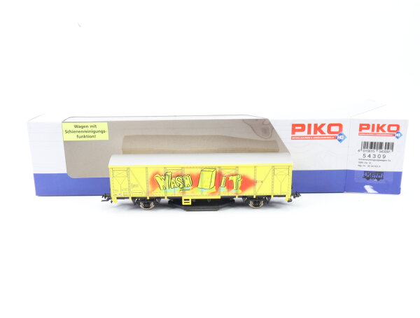 Piko H0 54309 Güterwagen Schienenreinigungswagen Graffitiwagen 022-4 SBB / NEM