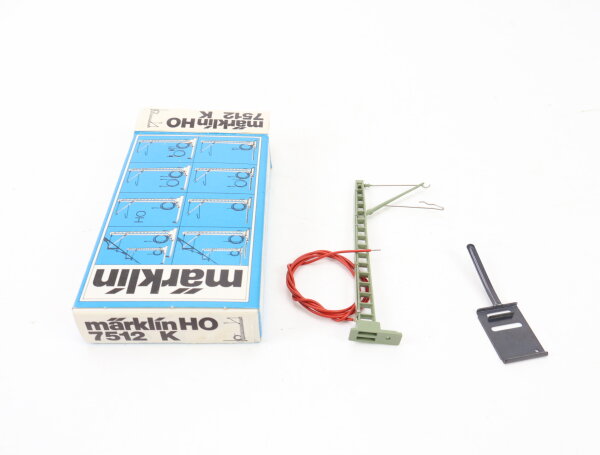 Märklin H0 7512 K Oberleitung Mast Anschlussmast für Signale