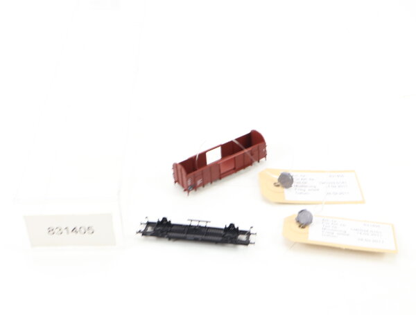E1641 Fleischmann N 831405 Prototyp Handmuster Gehäuse Güterwagen 017-5 / Plombe