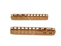 E1641 Fleischmann N 8841 2x Prototyp Handmuster Gehäuse Speisewagen 797 777