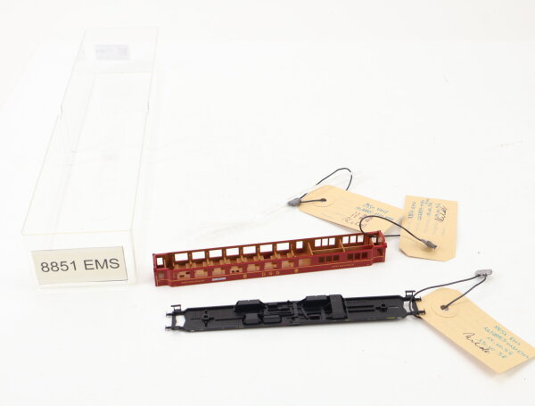 E1641 Fleischmann N 8851 Prototyp Handmuster Gehäuse Speisewagen DSG / Plombe