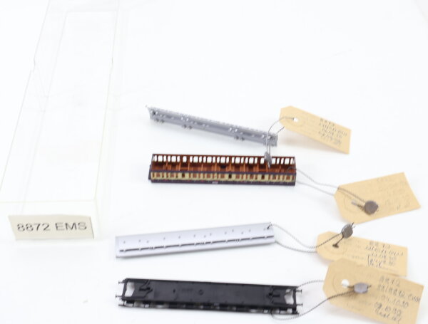 E1641 Fleischmann N 8872 Prototyp Handmuster Gehäuse Personenwagen 41971/ Plombe