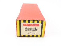 Trix Express H0 733 Gleismaterial 5x Trenngeleis gebogen Pappschwellen OVP