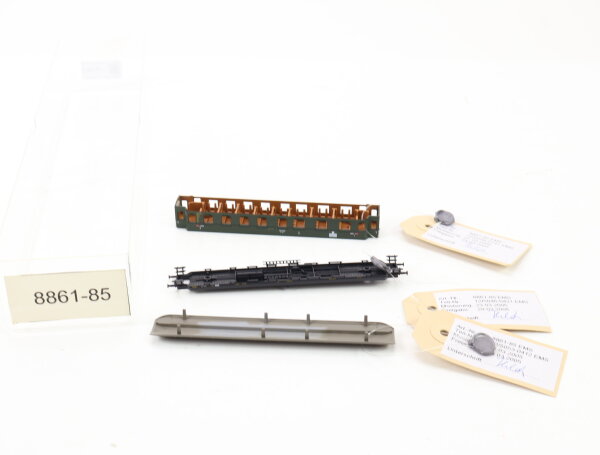 E1641 Fleischmann N 8861 Prototyp Handmuster Gehäuse Personenwagen 805 / Plombe