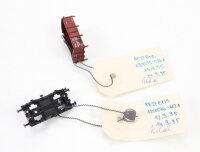 E1641 Fleischmann N 8827 Prototyp Handmuster Gehäuse Güterwagen 43 682 / Plombe