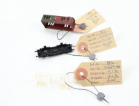 E1641 Fleischmann N 8820 Prototyp Handmuster Gehäuse Postwagen Halle 3961/Plombe