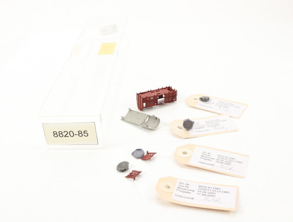 E1641 Fleischmann N 8820-85 Prototyp Handmuster Gehäuse Güterwagen 4826 /Plombe