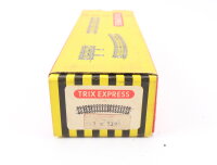 Trix Express H0 719 Gleismaterial 5x Trenngleis gebogen Pappschwellen 24 Grad R1