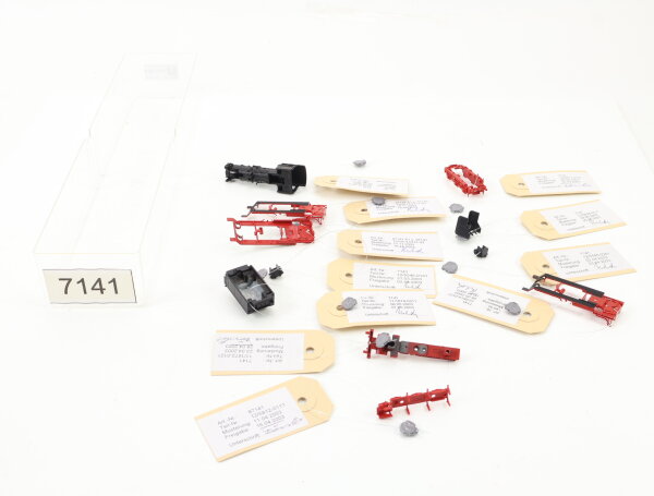 E1641 Fleischmann N 7141 Prototyp Handmuster Gehäuse Dampflok BR 24 047 / Plombe