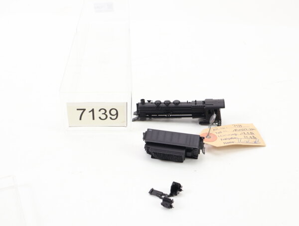 E1641 Fleischmann N 7139 Prototyp Handmuster Gehäuse Dampflok BR 39 104 / Plombe