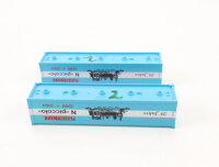 E1641 Fleischmann N 8819 Prototyp Handmuster 2x Container für Güterwagen