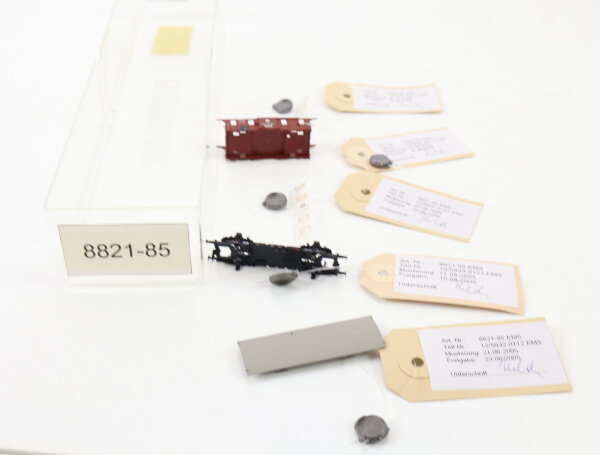 E1641 Fleischmann N 8821 Prototyp Handmuster Gehäuse Personenwagen 10824/ Plombe