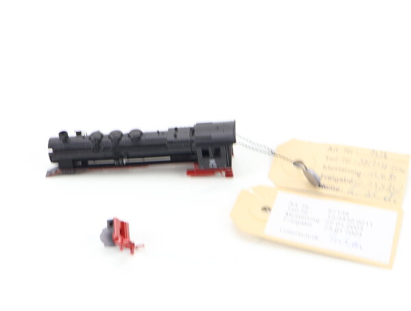 E1641 Fleischmann N 7138 Prototyp Handmuster Gehäuse Dampflok BR 39 158 / Plombe