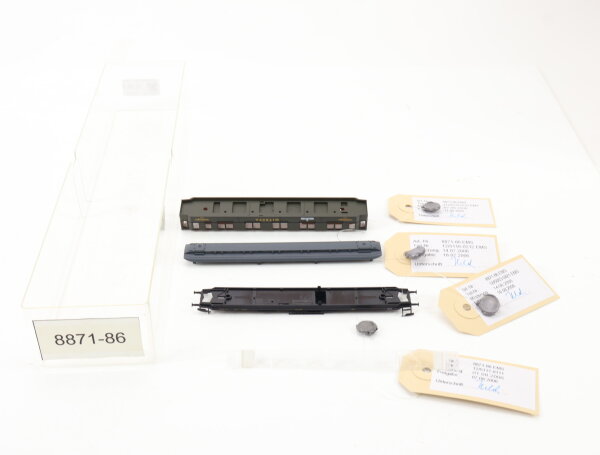 E1641 Fleischmann N 8871-86 Prototyp Handmuster Gehäuse Schlafwagen 2023/ Plombe