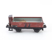 Trix Express H0 2071 offener Güterwagen mit Brhs. Halle DB braun / Blech