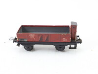 Trix Express H0 2071 offener Güterwagen mit Brhs. Halle DB braun / Blech